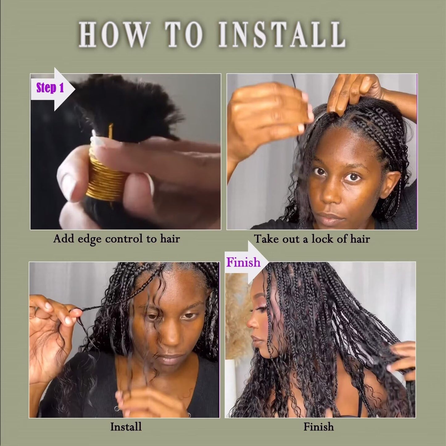 Deep Wave Bulk Human Hair for Braiding Highlight Micro Braiding Hair for Boho Braids Faux Locs Boho Knotless Braids Human Hair Braiding Hair No Weft 2Bundles(22inch, #P4/27)
