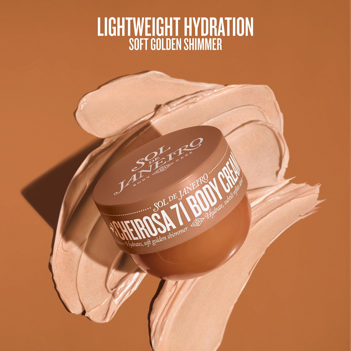 Sol de Janeiro Limited Edition Cheirosa 71 Shimmering Body Cream | 8.1 fl oz/ 240ml | Vanilla Body Cream