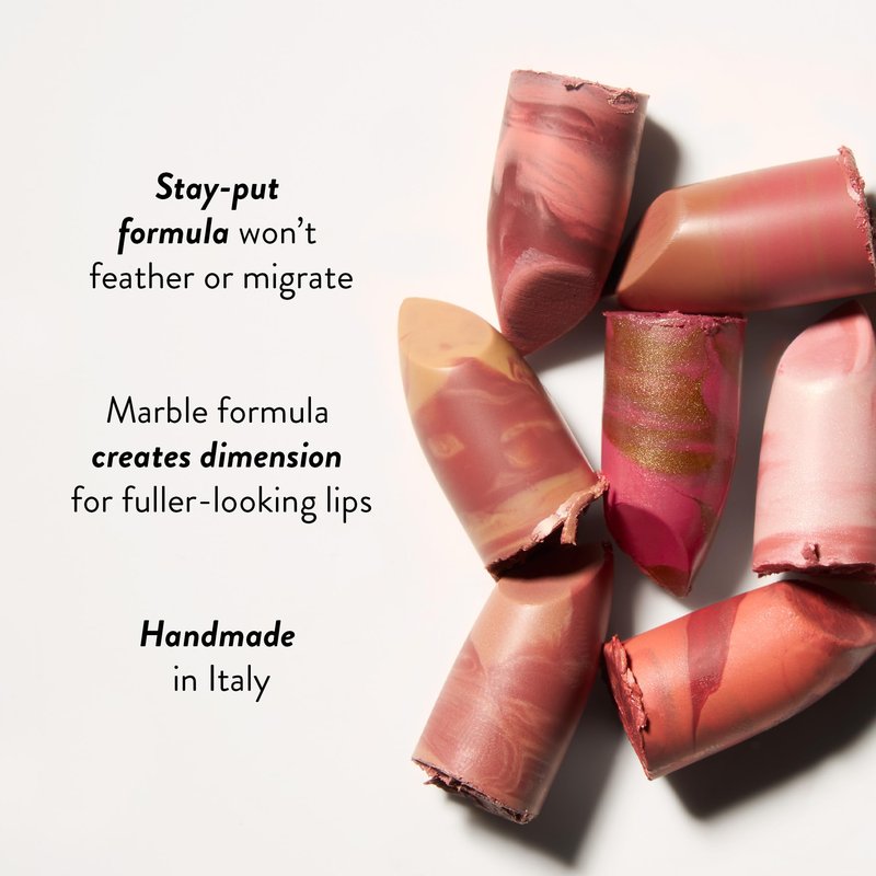 LAURA GELLER NEW YORK Italian Marble Sheer Lipstick, Dolce + Modern Classic Invisible Color Locking Lip Liner, Clear