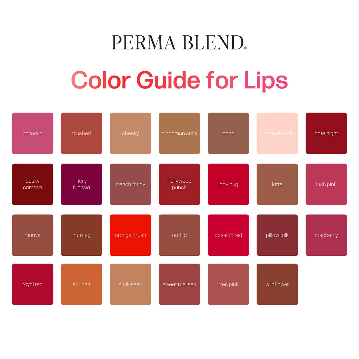 Perma Blend Passion Red - Bright Cool Red Tattoo Ink for Permanent Makeup - Lip Blush Microblading Ink to Enhance Lip Color - Lip Blushing & Lip Tattoo Supplies - Vegan (0.5 oz)