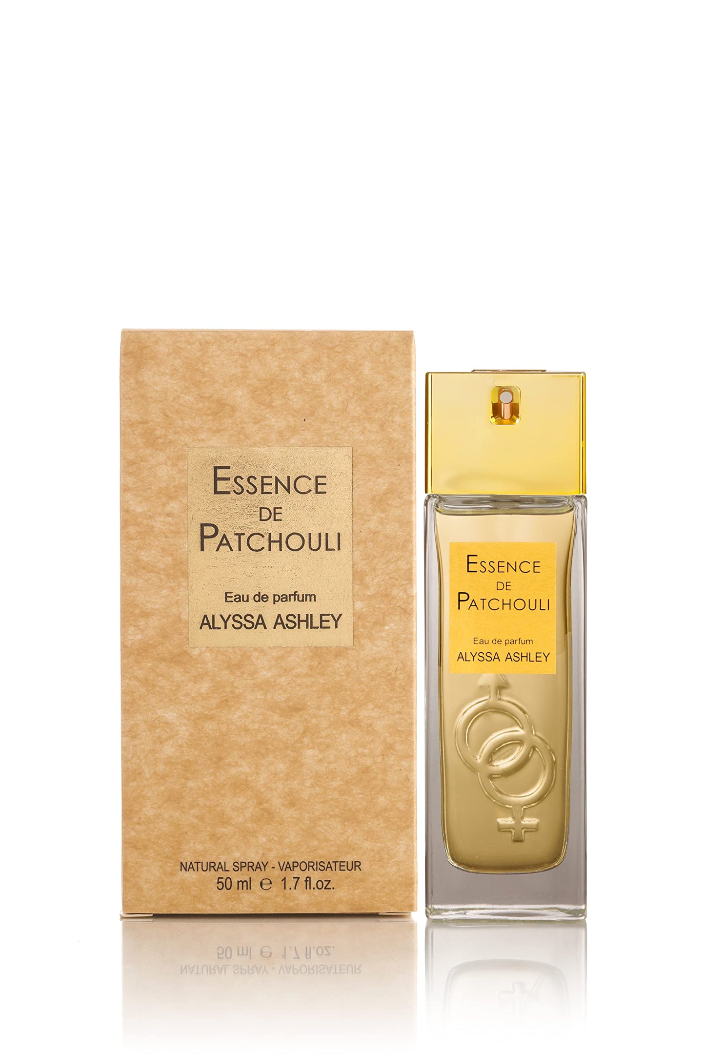 Alyssa Ashley Essence de Patchouli - Vanilla Perfume for Women with Floral Notes - Elegant Womens Fragrance with Rose and Geranium - 1.7 oz EDP Spray