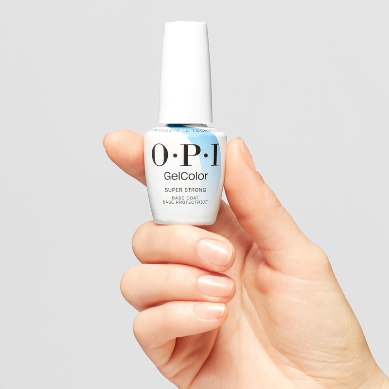 OPI GelColor Base & Top Coats - Strong Adhesion & High Shine | Vegan, HEMA Free | 0.5 Fl Oz