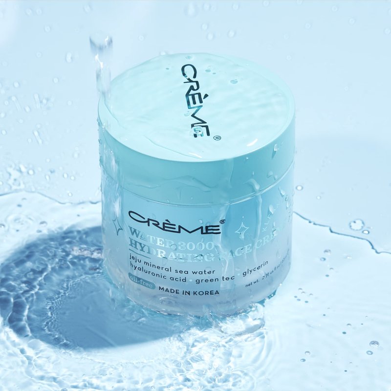 The Creme Shop Korean Skincare for Revitalized, Nourished Skin Water 3000 Hydrating Face Crème - Klean Beauty™