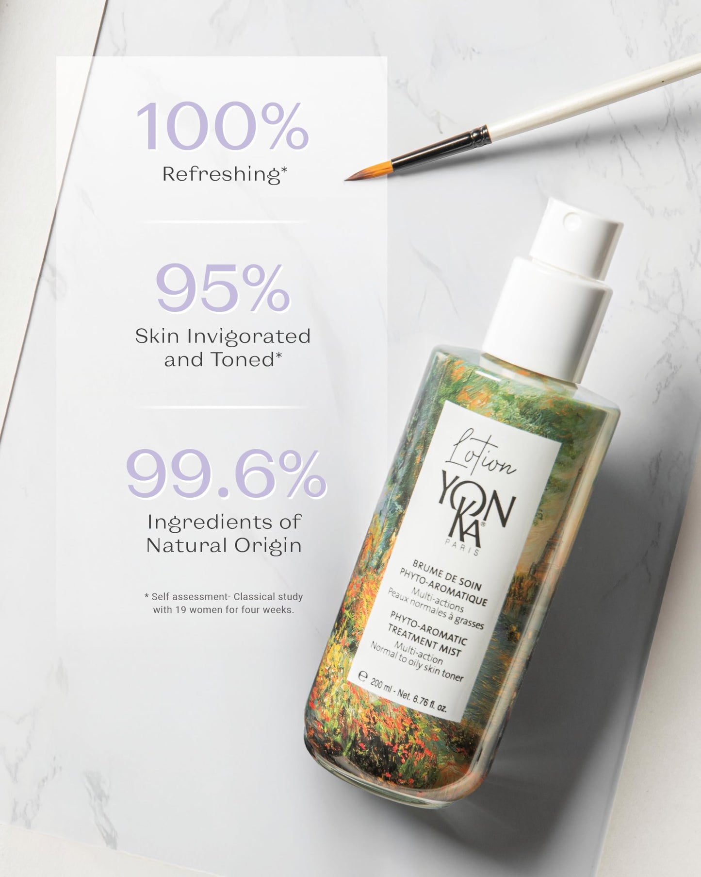 Yon-Ka Paris | Limited Edition Lotion Toner PNG | Purifying Face Toner Mist | for Normal and Oily Skin | 99% Natural Ingredients with Lavender Rosemary | 6.76 fl oz