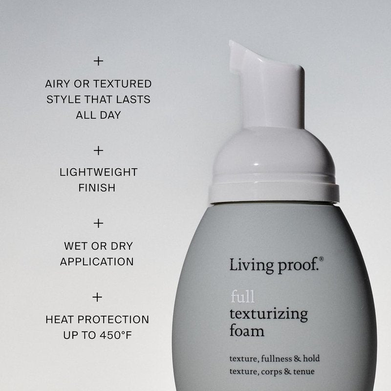Full Texturizing Foam - Lightweight Hair Volume Mousse for All Hair Types