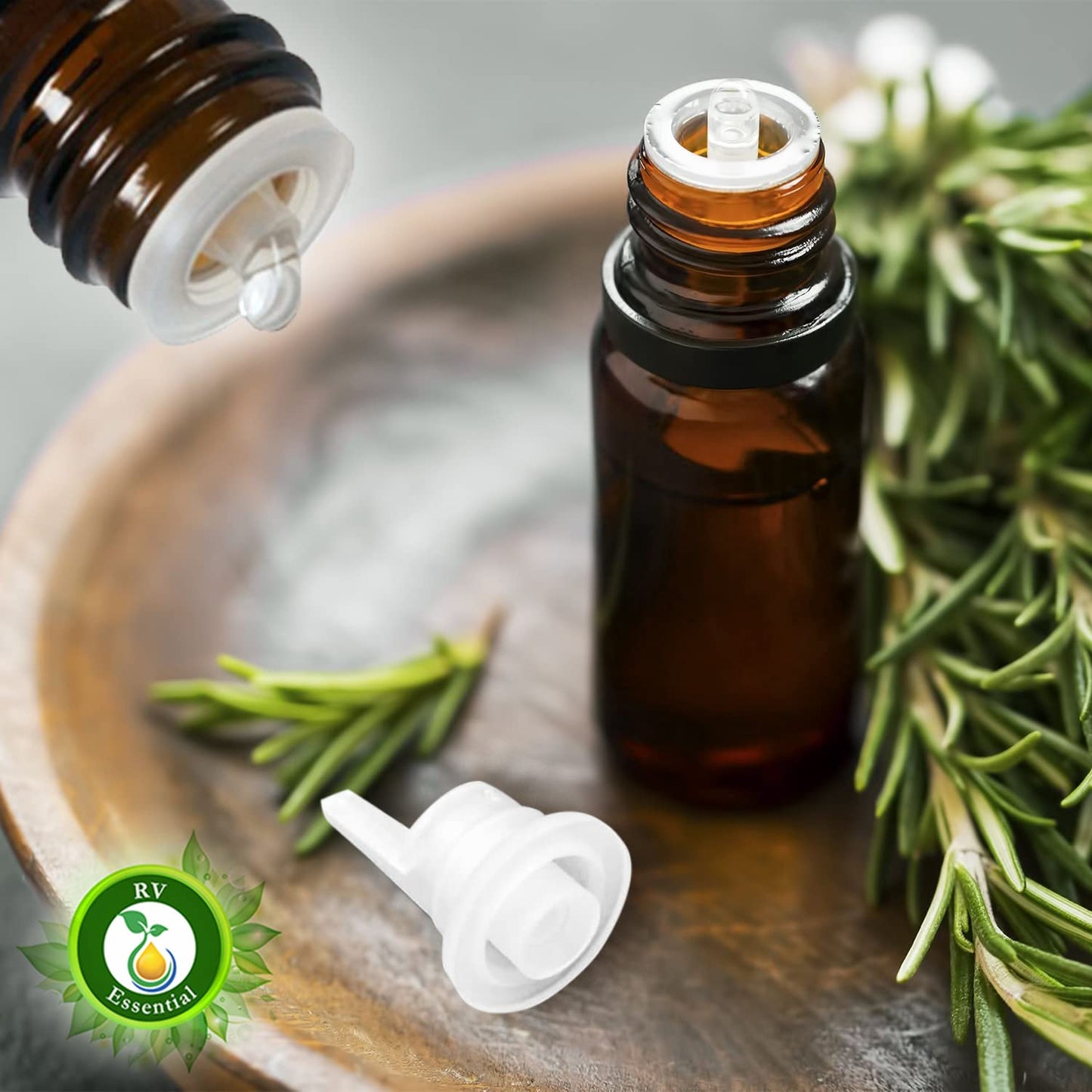 R V Essential Amla Oil | Emblica Officinalis | 100% Pure Natural | Cold Pressed | Amla Hair Oil | for Hair, Scalp, Strengthens Repairs Damaged Hair, Skin Care | Rare Herb Series | 100ml | 3.38oz
