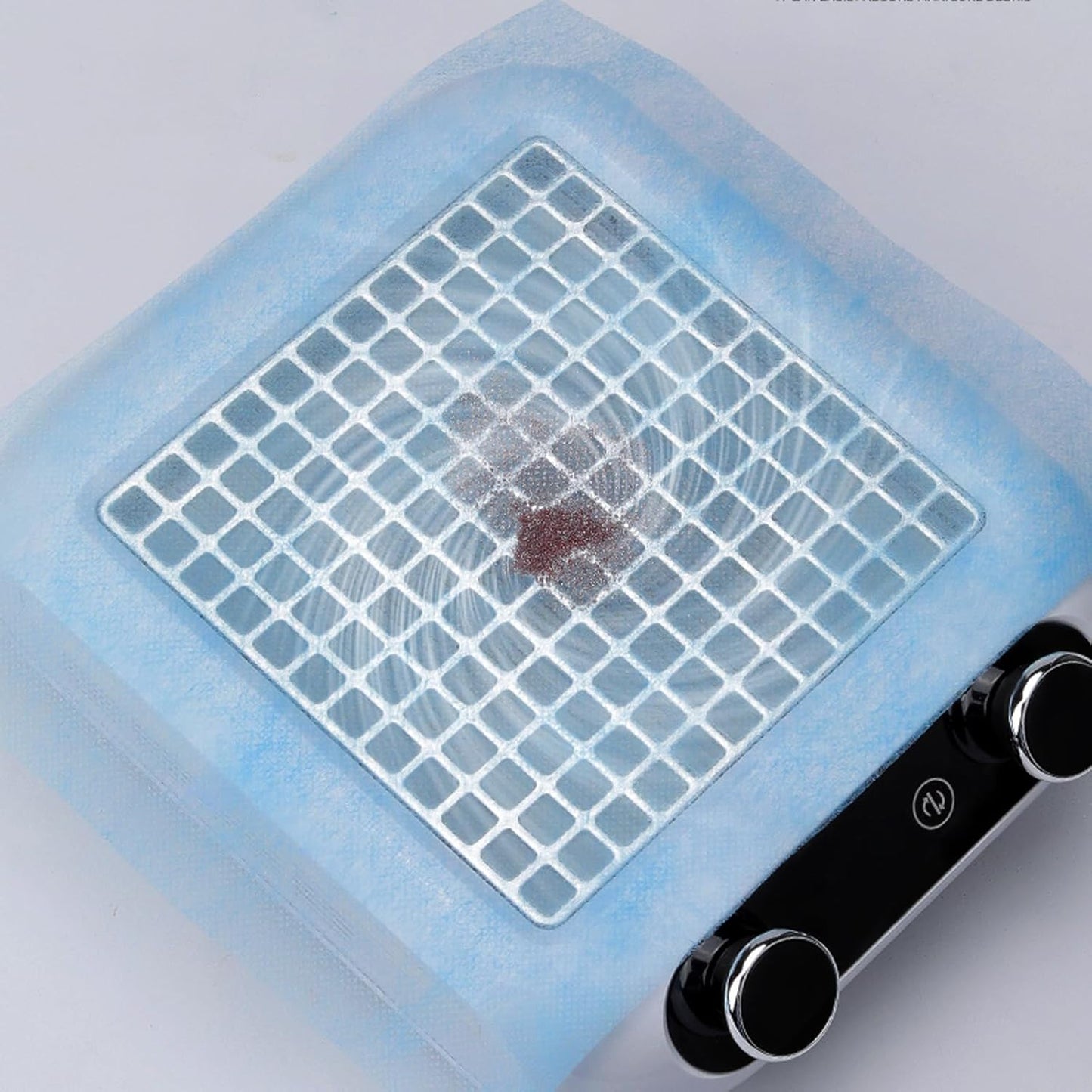 Nail Dust Collector Filters - 200PCS Super Strong Disposable Filters for Nail Vacuum Machines | Blue