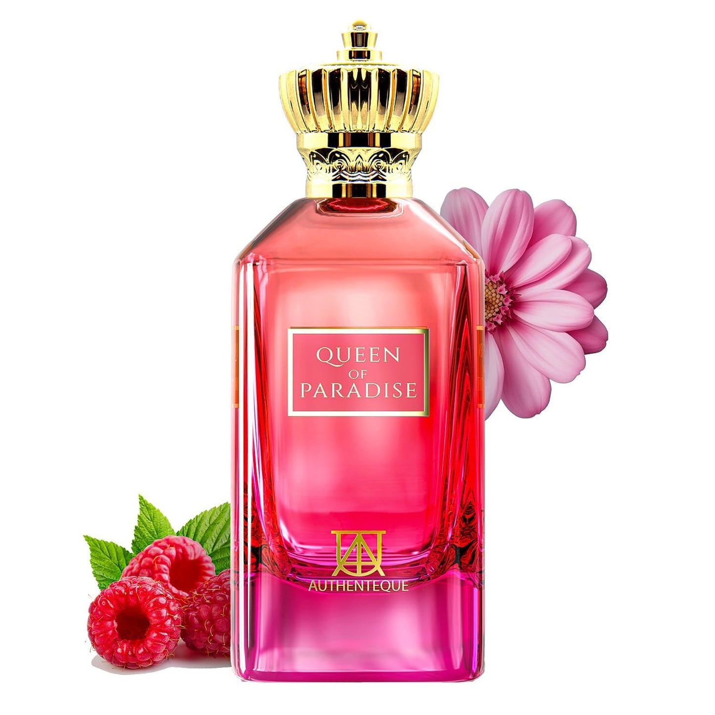 AUTHENTEQUE - Queen of Paradise Long Lasting Perfume for Women - Eau de Parfum - Vanilla, Lavender, Mandarin Fragrance Luxury Arabian Perfume 3.4oz (100ml)