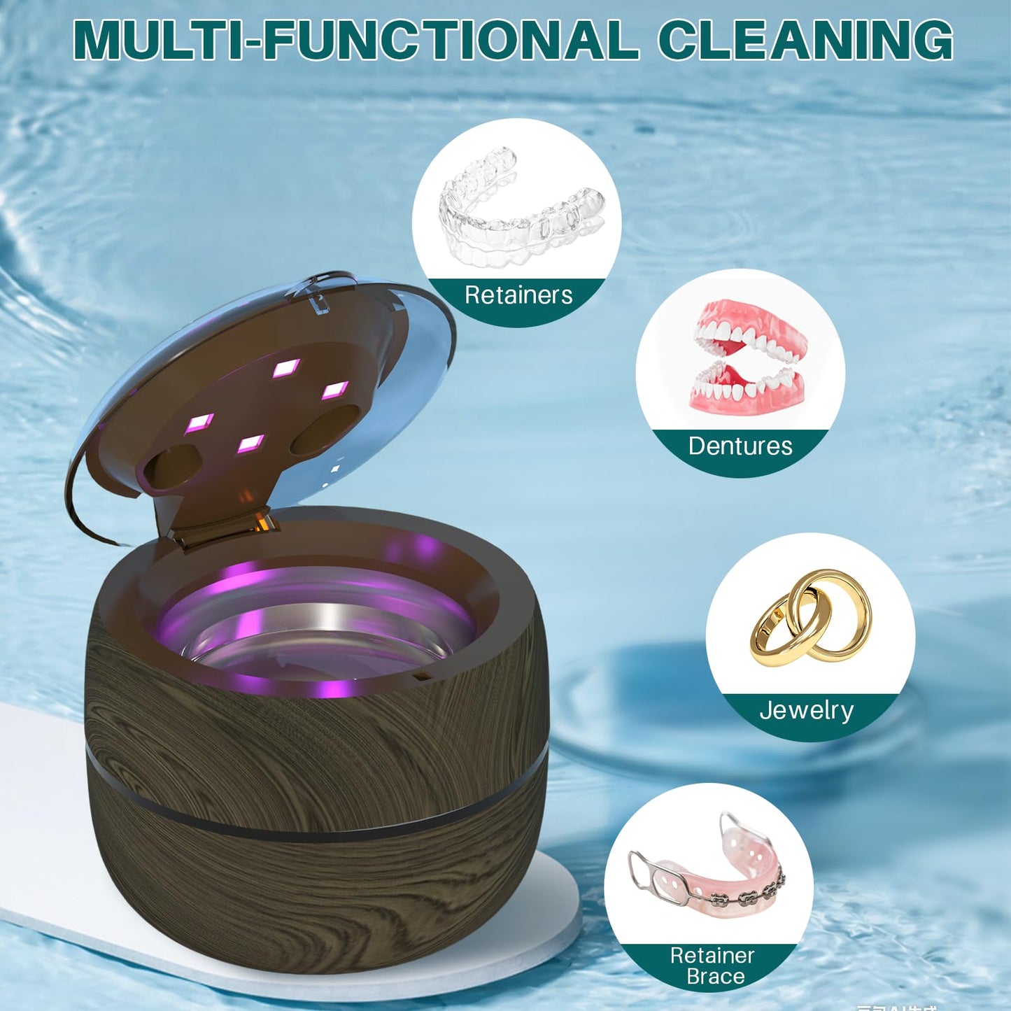 Voraiya Dental Ultrasonic Retainer Cleaner Machine