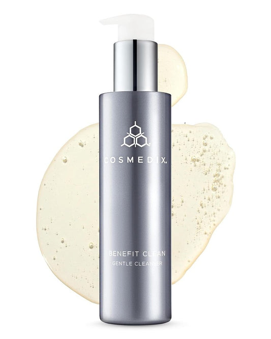 COSMEDIX Benefit Clean Face Wash Gel | Hydrating Cleanser for All Skin Types - 150 ml / 5 fl oz