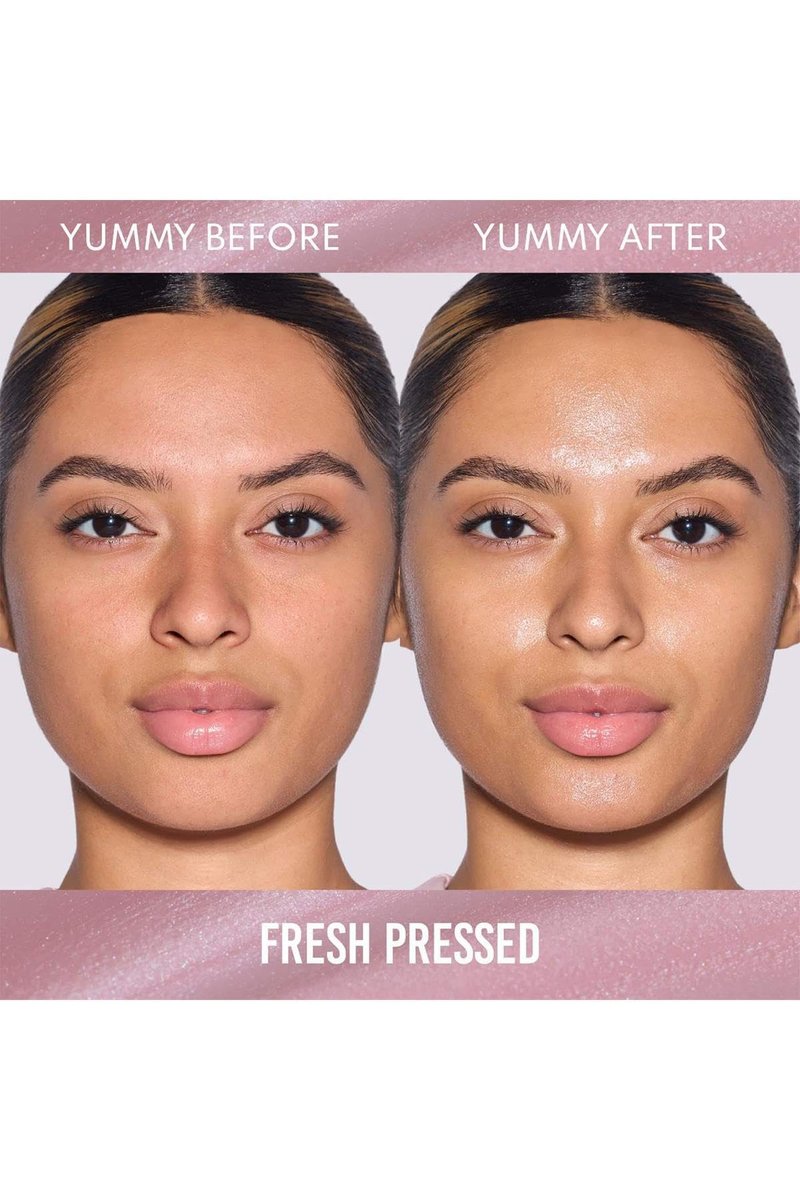 Danessa Myricks Beauty Yummy Skin Glow Serum – Fresh Pressed, Radiant Priming Serum with Niacinamide, Vitamin C & Hyaluronic Acid, 1.1 Fl Oz