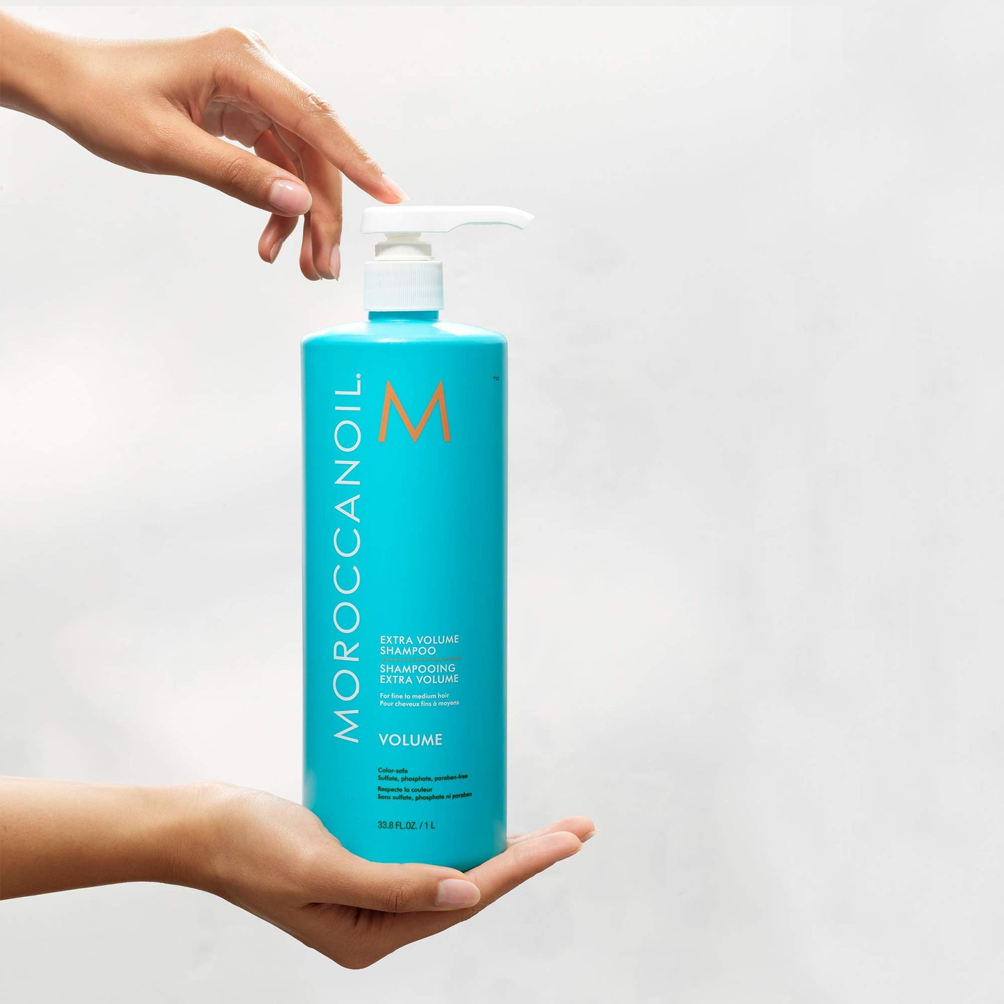 Moroccanoil Extra Volume Shampoo and Conditioner Bundle, 33.8 Fl. Oz.