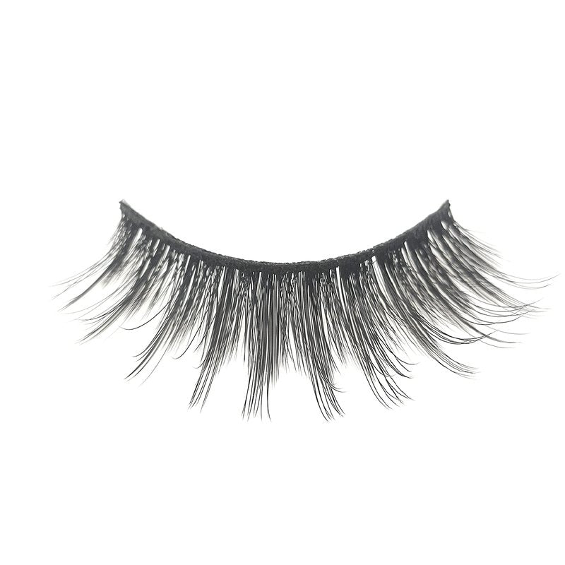 Siren Call (formally UWU) - Reusable 15 Wears, Fluffy Looking Vegan False Lashes, Handmade from Korean Silk. Lightweight Cruelty Free Eyelash with Volume - 1 Pair