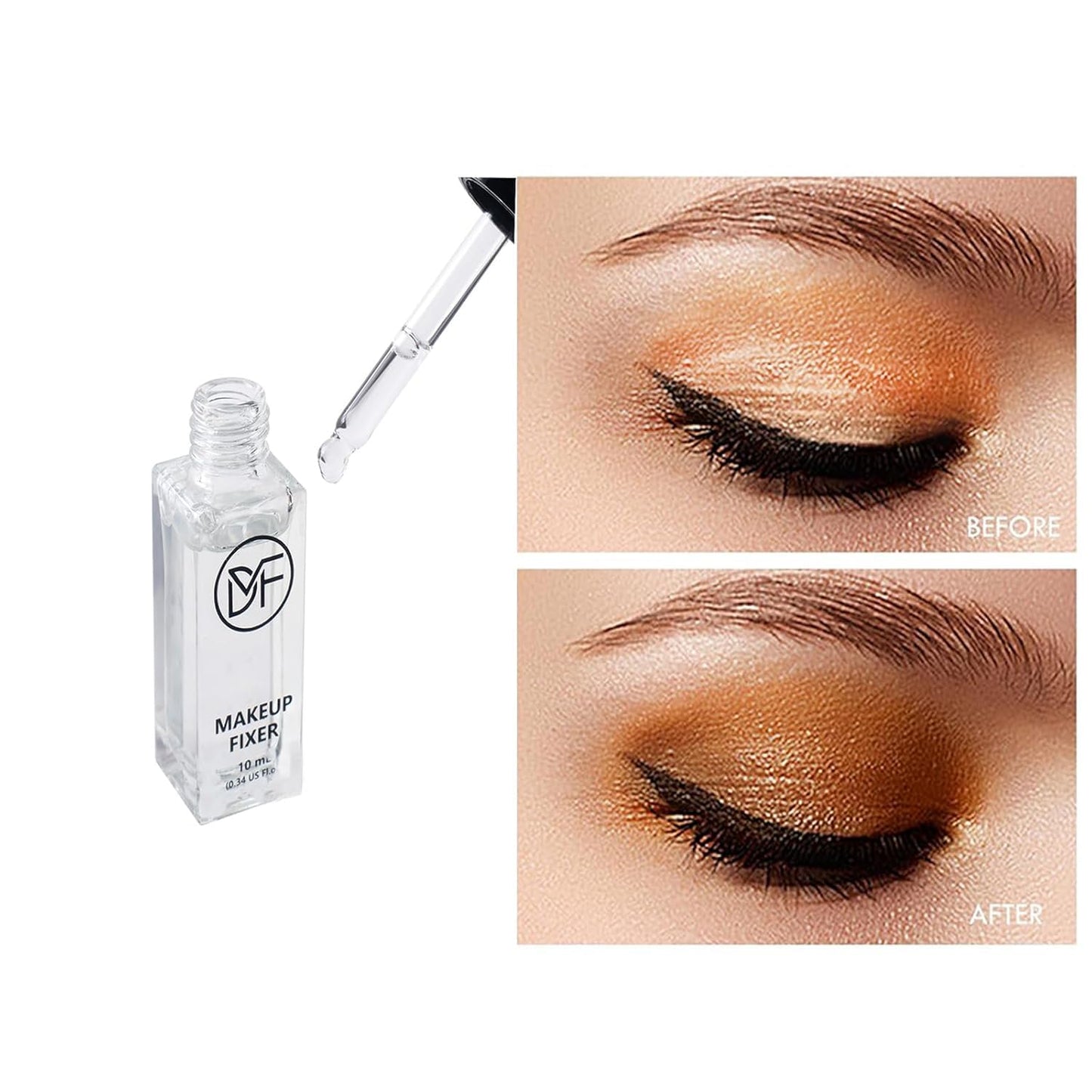 DuralineMakeupFixer Cosmetics Pigment Activator,Duraline Makeup Mixing Liquid,Durability Waterproof Transparent Make-up Fixer Liquid Drops,Eyeshadow Sealant