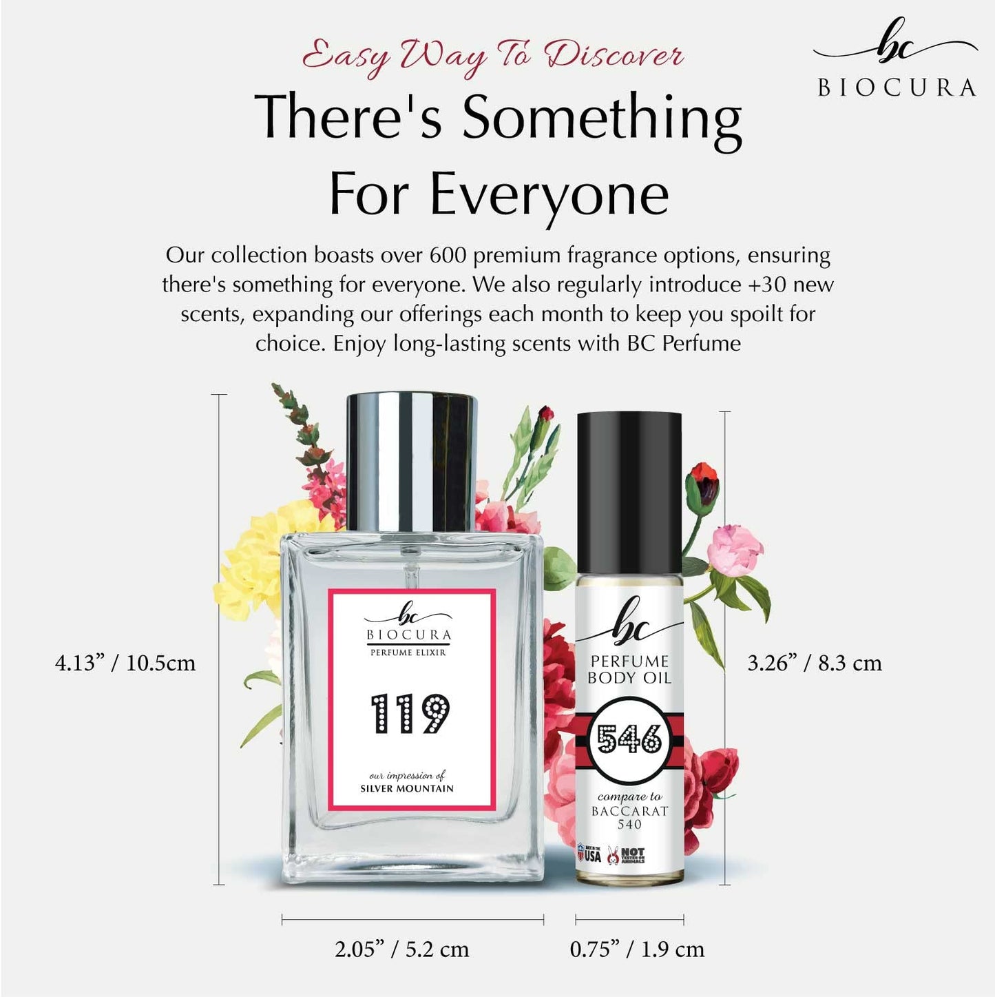 BIOCURA BC Perfume 192 Inspired by Juliette Loves Perfume For Women Fragrance Body Oil Roll-On 0.3 Fl Oz/10ml