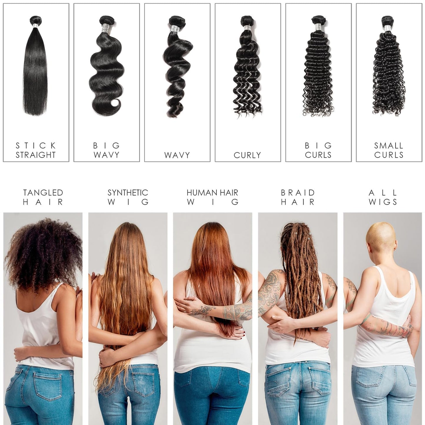 Awesome Human Hair Wig Shampoo & Conditioner, Premium set of 3, Promoting Silkiness, Shine & Freshness I Preventing Dryness (7 Fl Oz x2, 2.3 Fl Oz travel size)