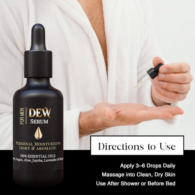 Penile Moisturizer Serum - Hydrating Formula with Essential Oils for Soreness Relief | 1 Ounce