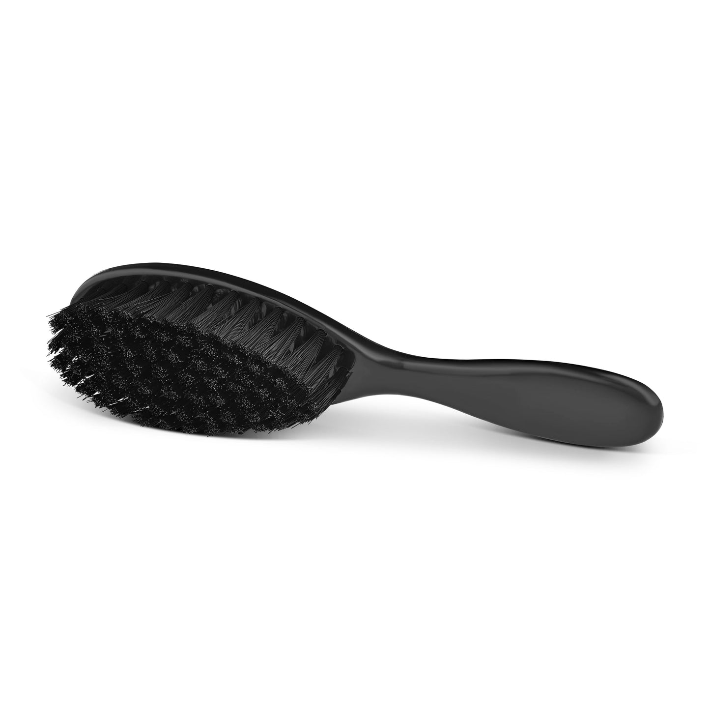 StyleCraft The Fresh Cut Professional Fade and Cleaning Barber Hair Brush with Soft Nylon Bristles Set of 3, Black