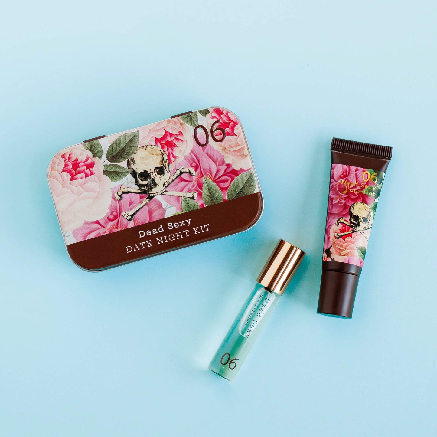 TOKYOMILK Dead Sexy Date Night Kit | Includes Citrus Rose Lip Tint and Dead Sexy Eau de Parfum Mini Rollerball