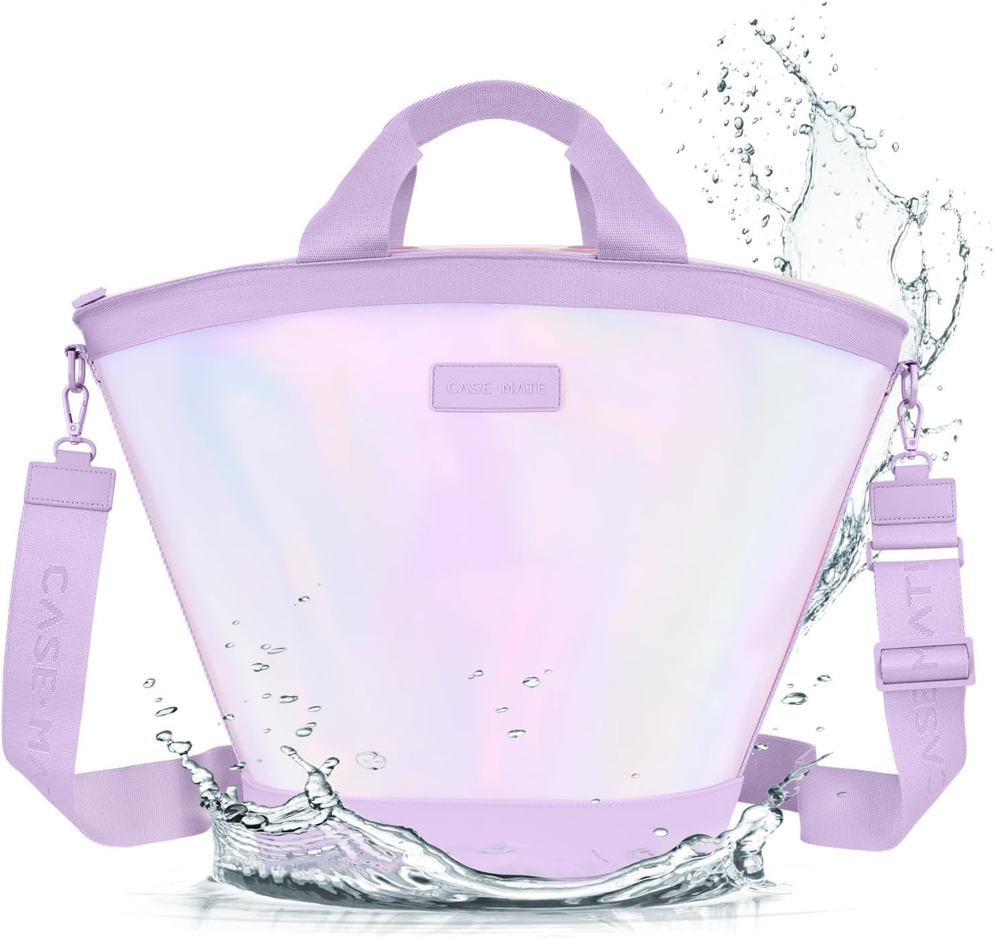 Case-Mate Large Jelly Cooler Tote - Insulated Soft Cooler Bag Keeps Drinks Cold for 24 Hours | 12L Size, Perfect for Beach & Travel