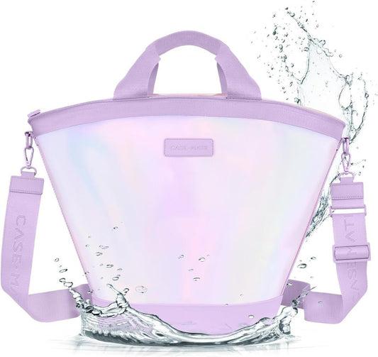 Case-Mate Large Jelly Cooler Tote - Insulated Soft Cooler Bag Keeps Drinks Cold for 24 Hours | 12L Size, Perfect for Beach & Travel