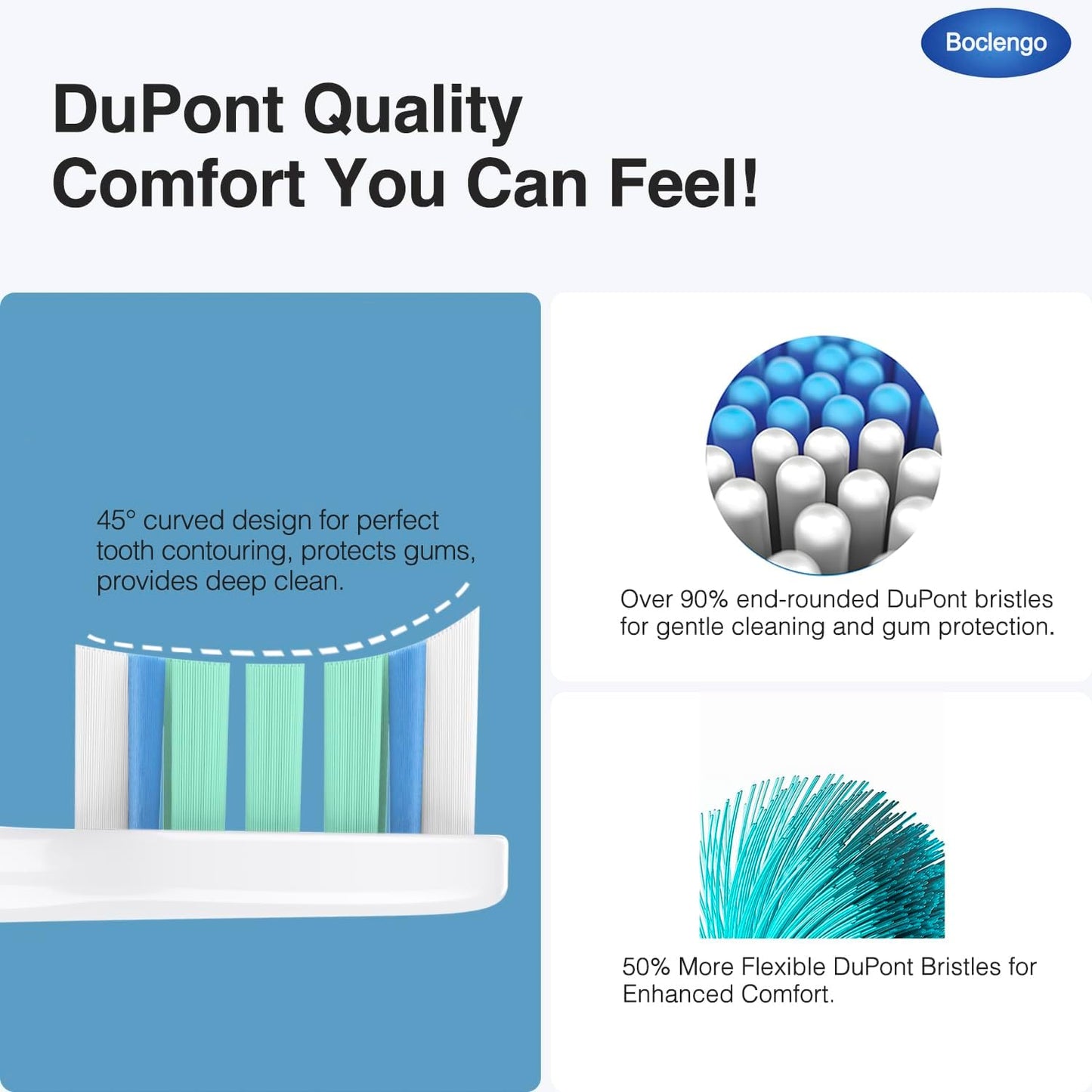 Philips Sonicare Replacement Toothbrush Heads - C2 & C1 Compatible Electric Brush Heads | 4-Pack
