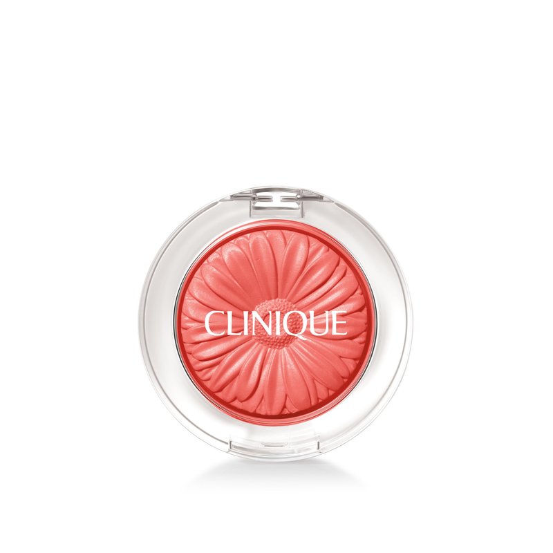 Clinique Cheek Pop Blush | Long Lasting, Buildable + Vibrant, Yet Natural-Looking Color, Peach Pop, 0.12 Ounce