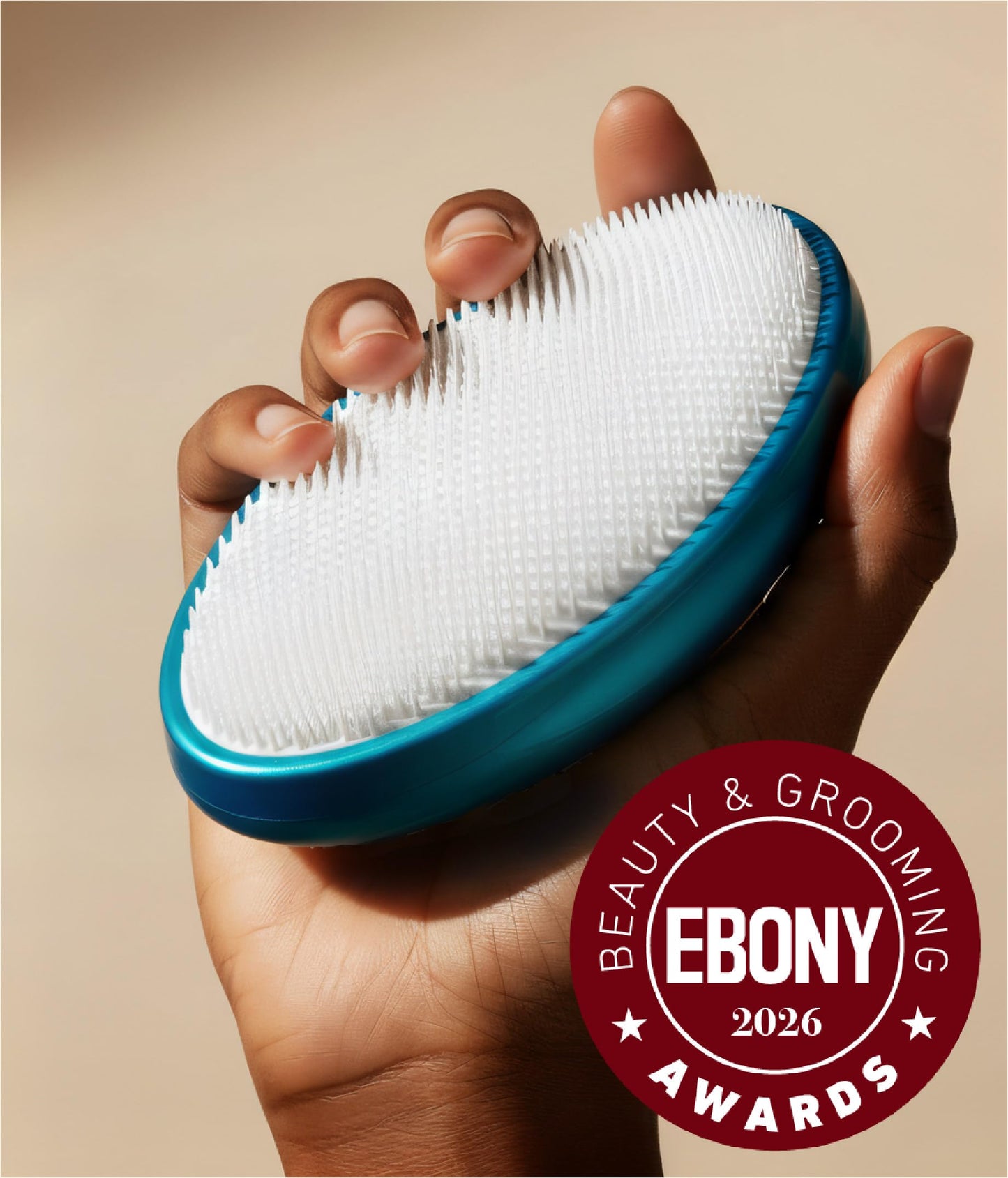 WIZKER Premium Ingrown Hair Exfoliating Brush for Sensitive Skin, Couple’s Edition Removes Razor Bumps, Reduces Shaving Irritation, Waxing, Laser – Waterproof, No Mold