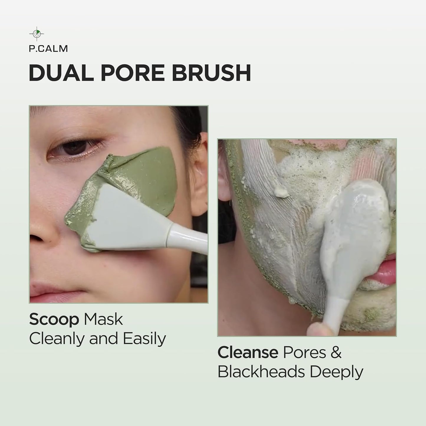Viral Holy Basil Bubble Mask - Deep Cleansing Pore Treatment + Dual Brush Set | Carbonated Water & Holy Basil