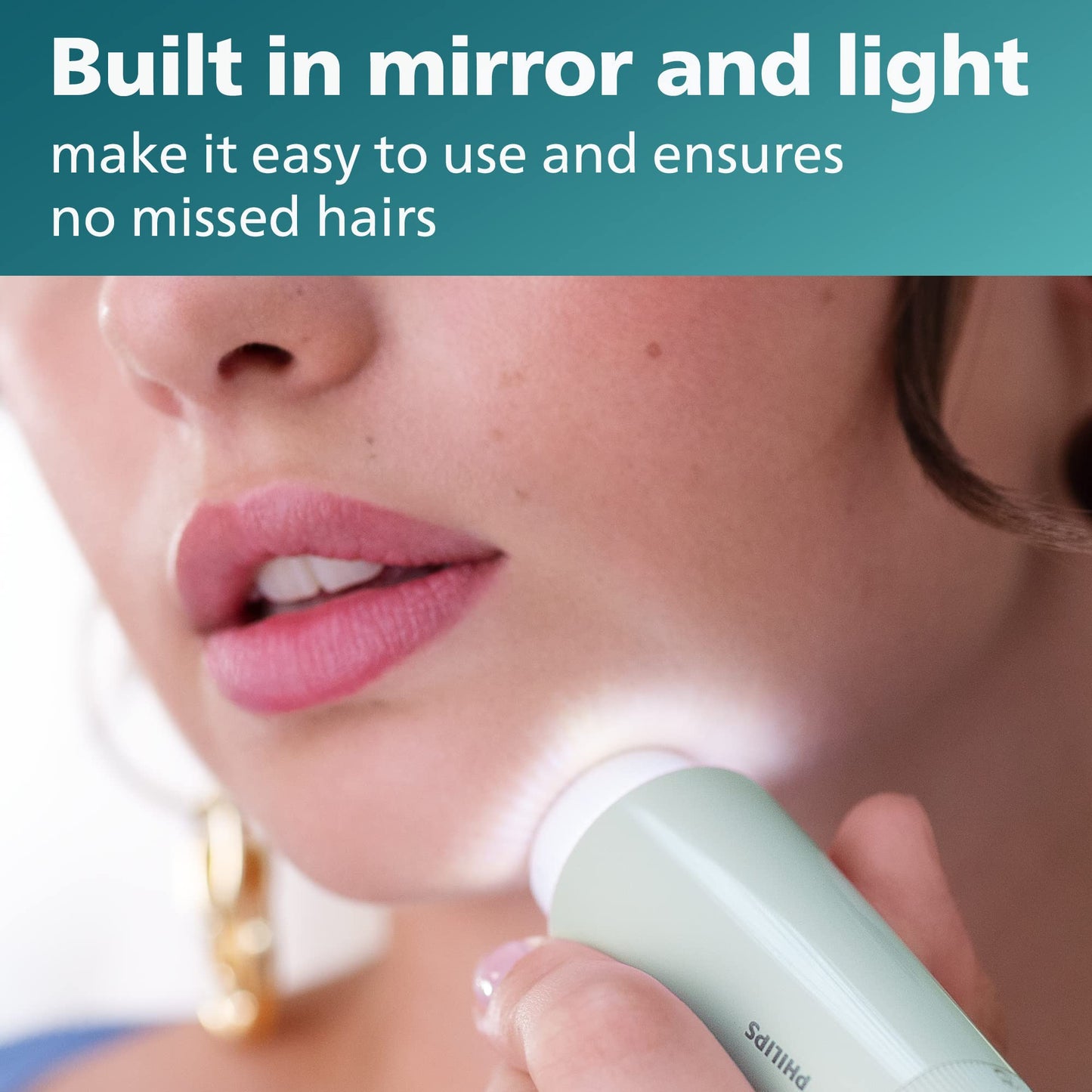Philips Beauty Series 5000 Electric Shaver and Personal Groomer for Women, Cordless & Compact, Hypoallergenic Head, Gentle & Quick Hair Removal Easy Finishing Touch Ups