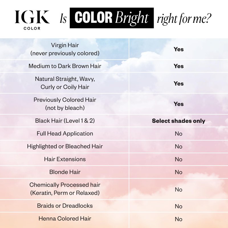 IGK Color Bright One Step Bleach & Color Kit for Accent Pieces ICE BREAKER- Cool Blonde | One-Step Color Processing + Replenishes + Hydrates | Vegan + Cruelty Free + Ammonia Free | 4 Oz