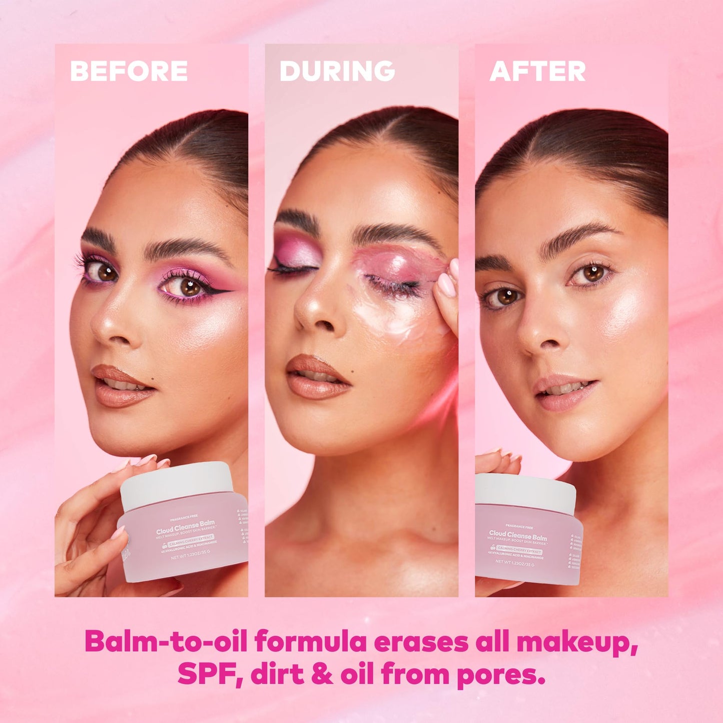The Original MakeUp Eraser Cloud Cleanse Balm, Melting Cleanser Makeup Remover Balm for Face, 35g/1.28oz