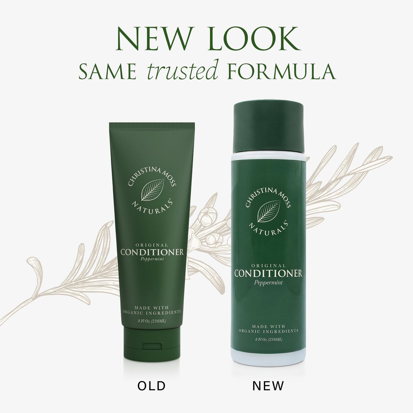 Christina Moss Naturals Conditioner Organic and Natural Ingredients, No Silicones, No Parabens