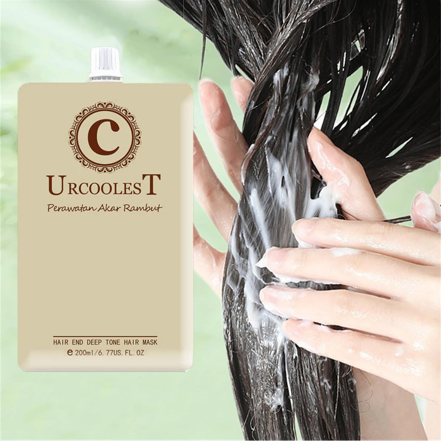 URCOOLEST Magical Hair Mask, Collagen Hair Mask, 200ml, Molecular Repair Advanced Molecular Deep Conditioning for Treatment Softness Hydration Shine, 1Pcs