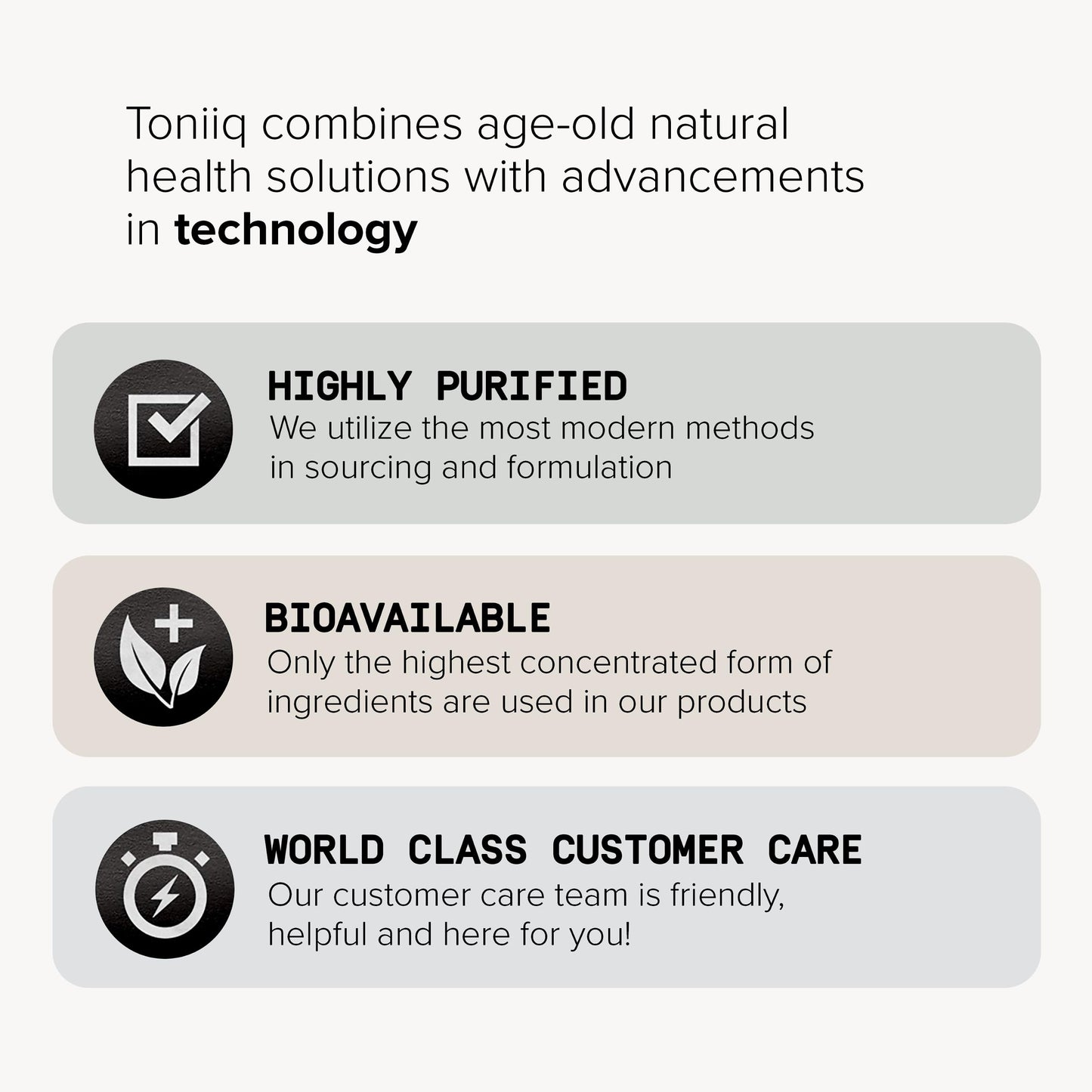 Toniiq 200 Billion CFU Probiotic Supplement 30 Verified Third-Party Tested Strains - Fully Shelf-Stable Probiotics Formula with Prebiotic Blend - Extended Release Capsules