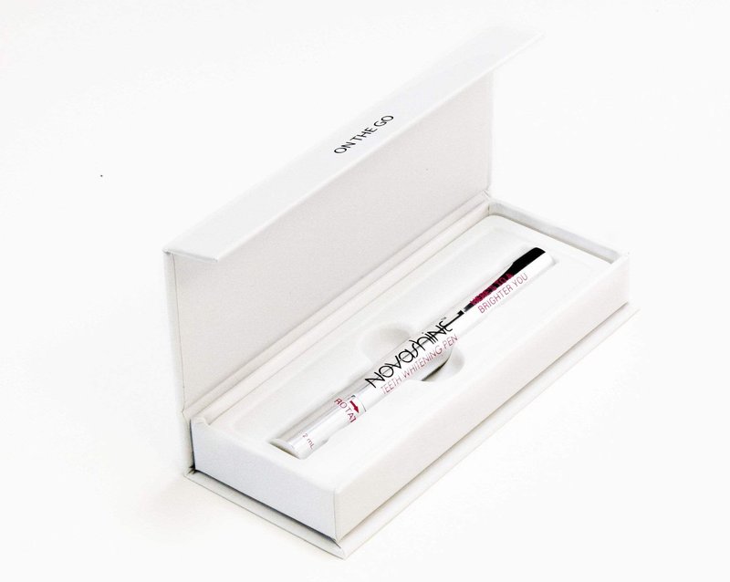 Novashine Teeth Whitening Pen, 2ml 6% Hydrogen Peroxide, Up to 15 whitening Treatments