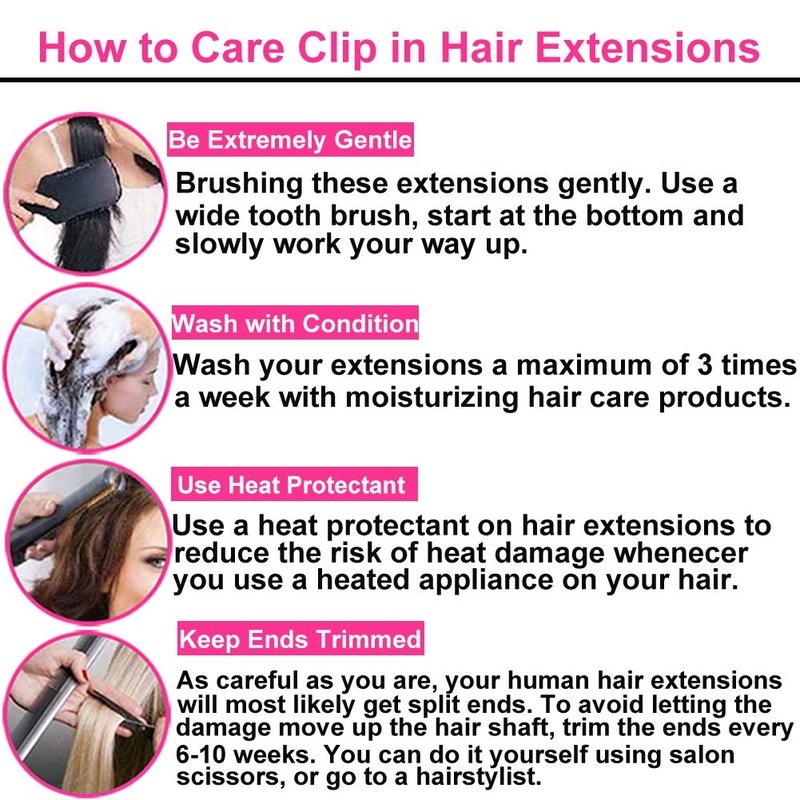 Wavy Clip in Hair Extensions Real Human Hair Urbeauty Hair Clip Ins for Black Women Human Hair Seamless Remy Body Wave Black Clip In Hair Extensions 7pcs/Set Triple Weft 12inch