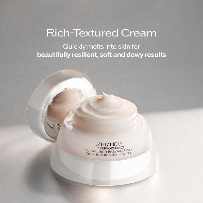 Shiseido Bio-Performance Advanced Super Revitalizing Cream - 50 mL - Anti-Aging Moisturizer - Reduces Appearance of Fine Lines & Wrinkles, Provides Long-Lasting Hydration