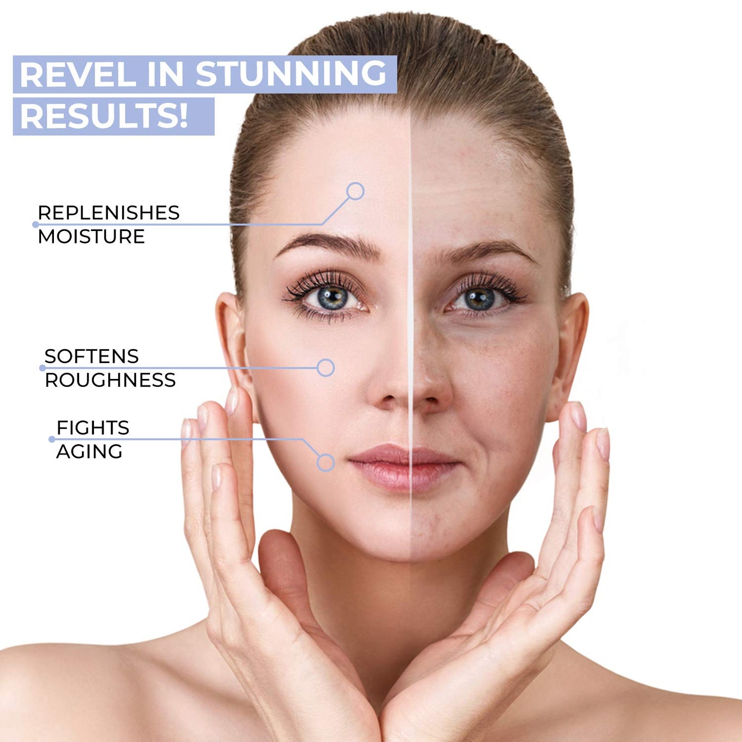 Advanced Clinicals Hyaluronic Acid Instant Hydrating Body Cream + Hyaluronic Acid Hydrating Face Cream Set