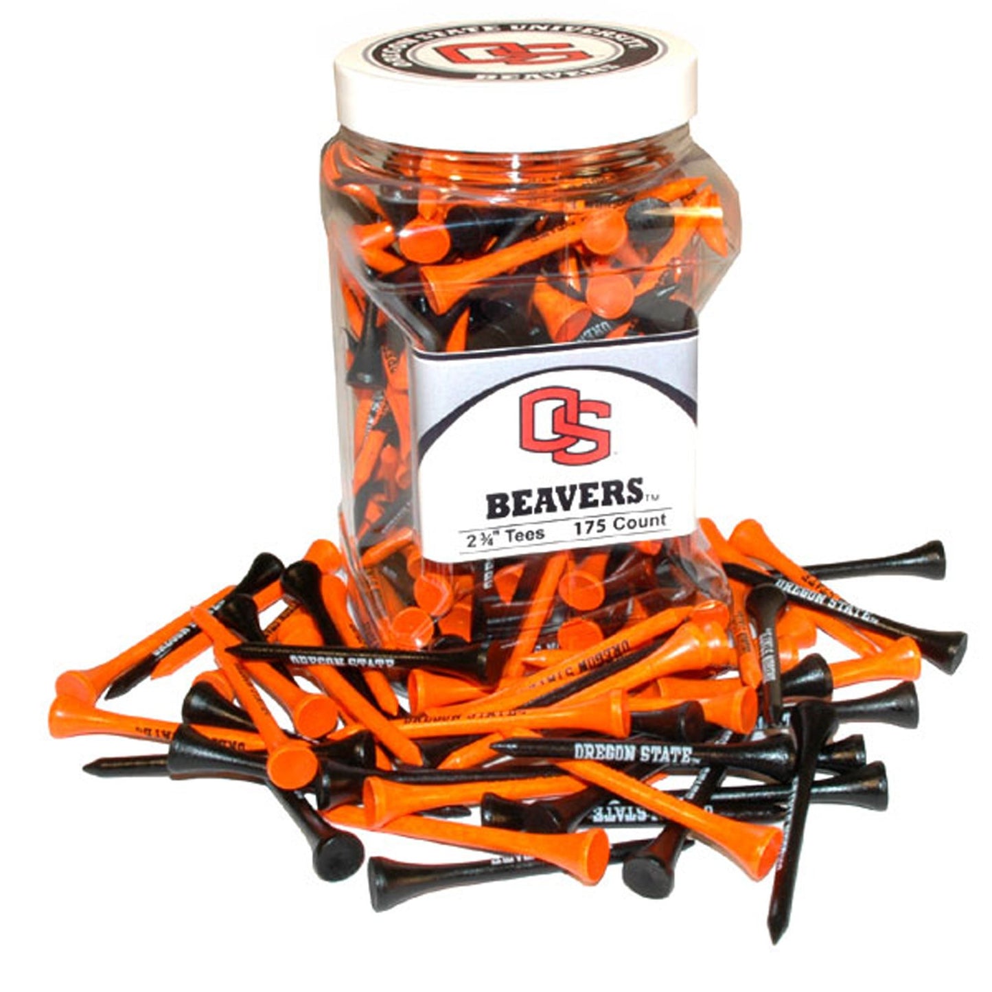Team Golf NCAA unisex-adult Jar of 175 Golf Tees