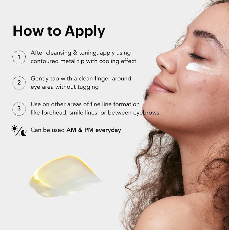 Knours. Dark Circle And Wrinkle-Freeze Peptide Eye Cream | Puffiness Fines Lines | One Perfect Plumping + Firming | Hyaluronic Acid + Vitamin C + Shea Butter | Vegan Korean
