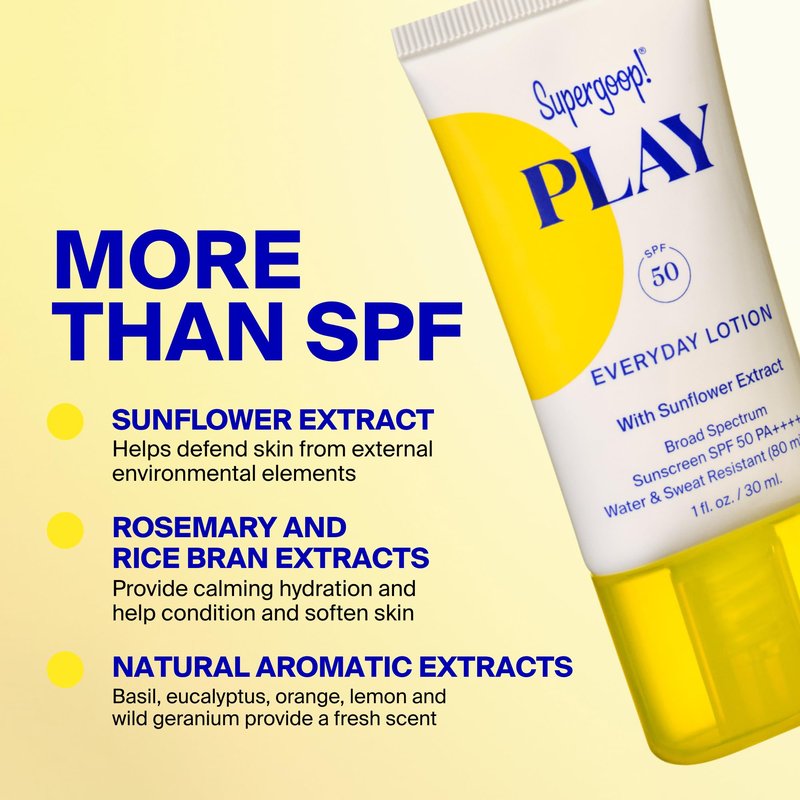 Supergoop! Everyday Lotion SPF 50 with Sunflower Extract