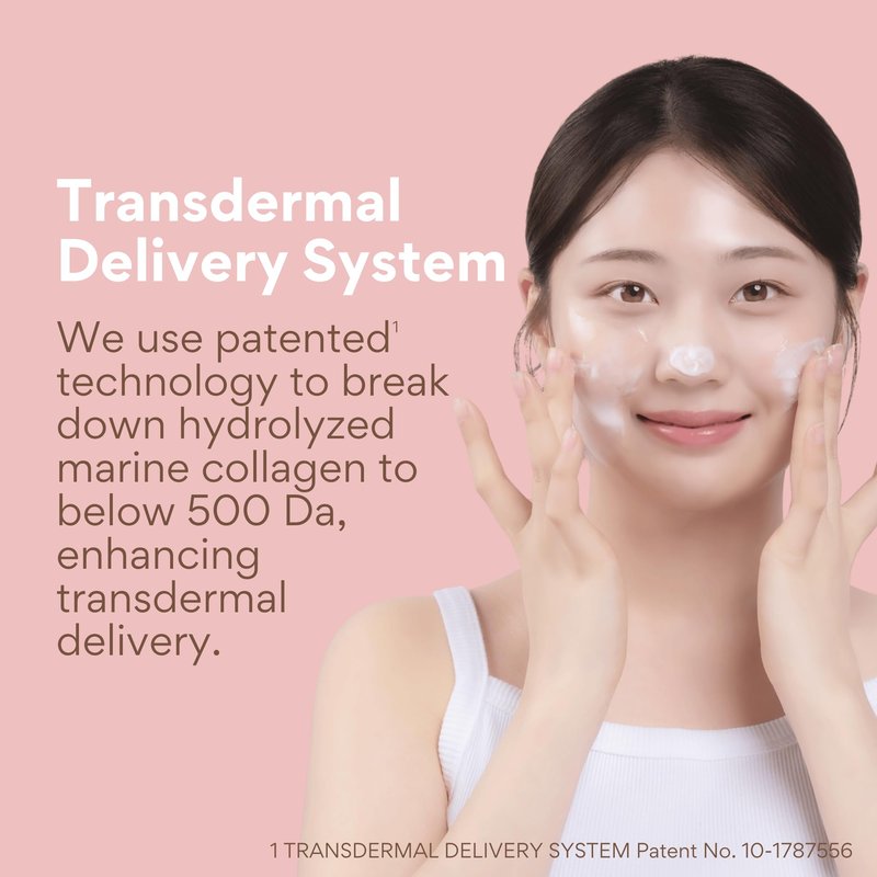 T1 Collagen Cream Wrapping Peel-off Mask | Improves Skin Elasticity and Hydrates Skin, Patented 65% Type 1 Biofilm Collagen Formula, Korean Skin Care, 1.94 fl oz.