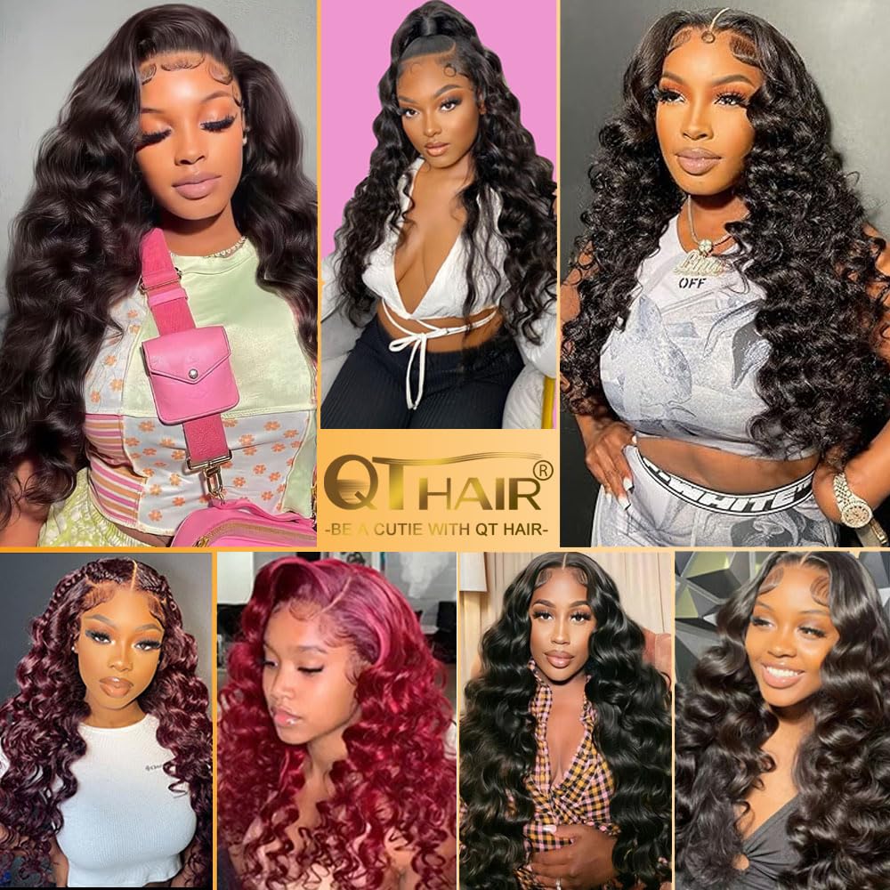 QTHAIR 18A Grade Brazilian Virgin Loose Wave1 Bundle 20inch 100g Natural Color Raw Unprocessed 100% Human Hair Virgin Loose Wave Hair Weave for All Women