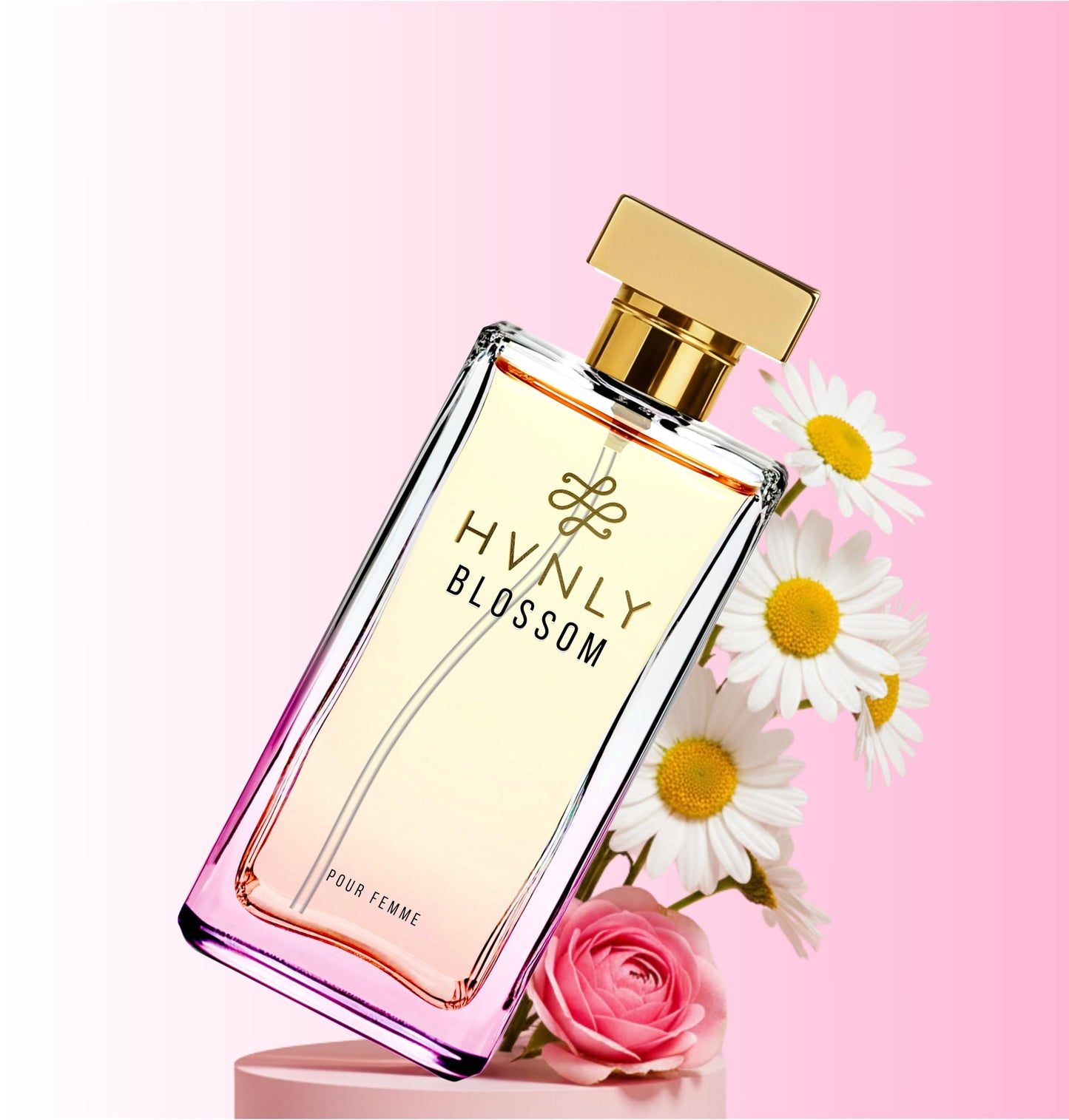 HVNLY Blossom EDP | Perfume For Women | An Ideal Gift | Long Lasting Premium Floral Fragrance | Bergamot, Pink Peppercorn, Patchouli | Best For Office Wear, Daily Wear | 3.4 fl.oz
