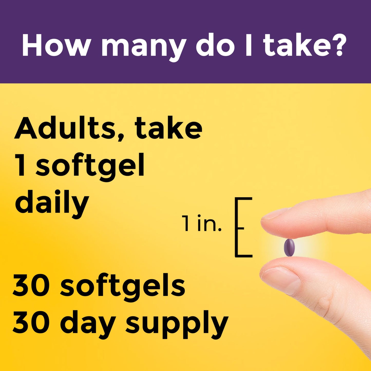 Nature Made Hair Growth Softgels, 30 Softgels