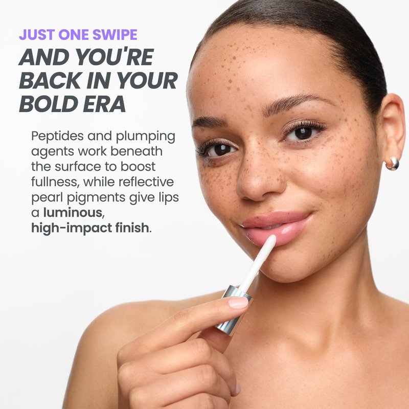 Wonderskin Lip Plumper Gloss - Hydrating Plumping Gloss for Fuller Lips | Non-Sticky High-Shine Finish