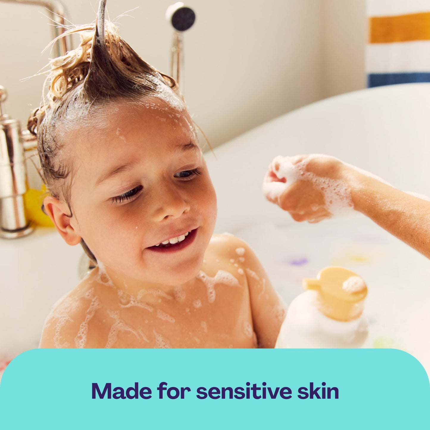 Hello Bello Kids Shampoo & Body Wash - Gentle Hypoallergenic Formula - Vegan and Cruelty-Free - Creamy Coconut Scented
