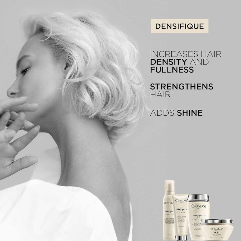 Kerastase Densifique Mousse - Thickening Leave-In Mousse for Volume & Shine | Ideal for Thinning Hair with Hyaluronic Acid