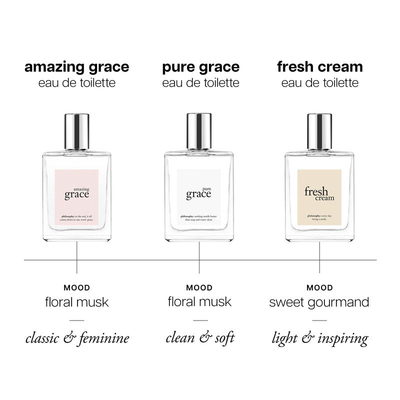 philosophy pure grace eau de toilette 2 fl oz